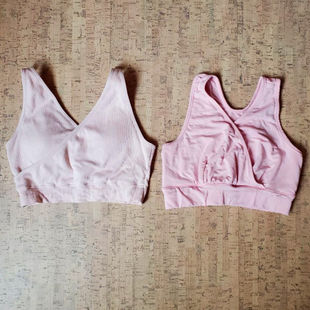 Lot 2 Kindred Bravely Nursing Bras M Busty